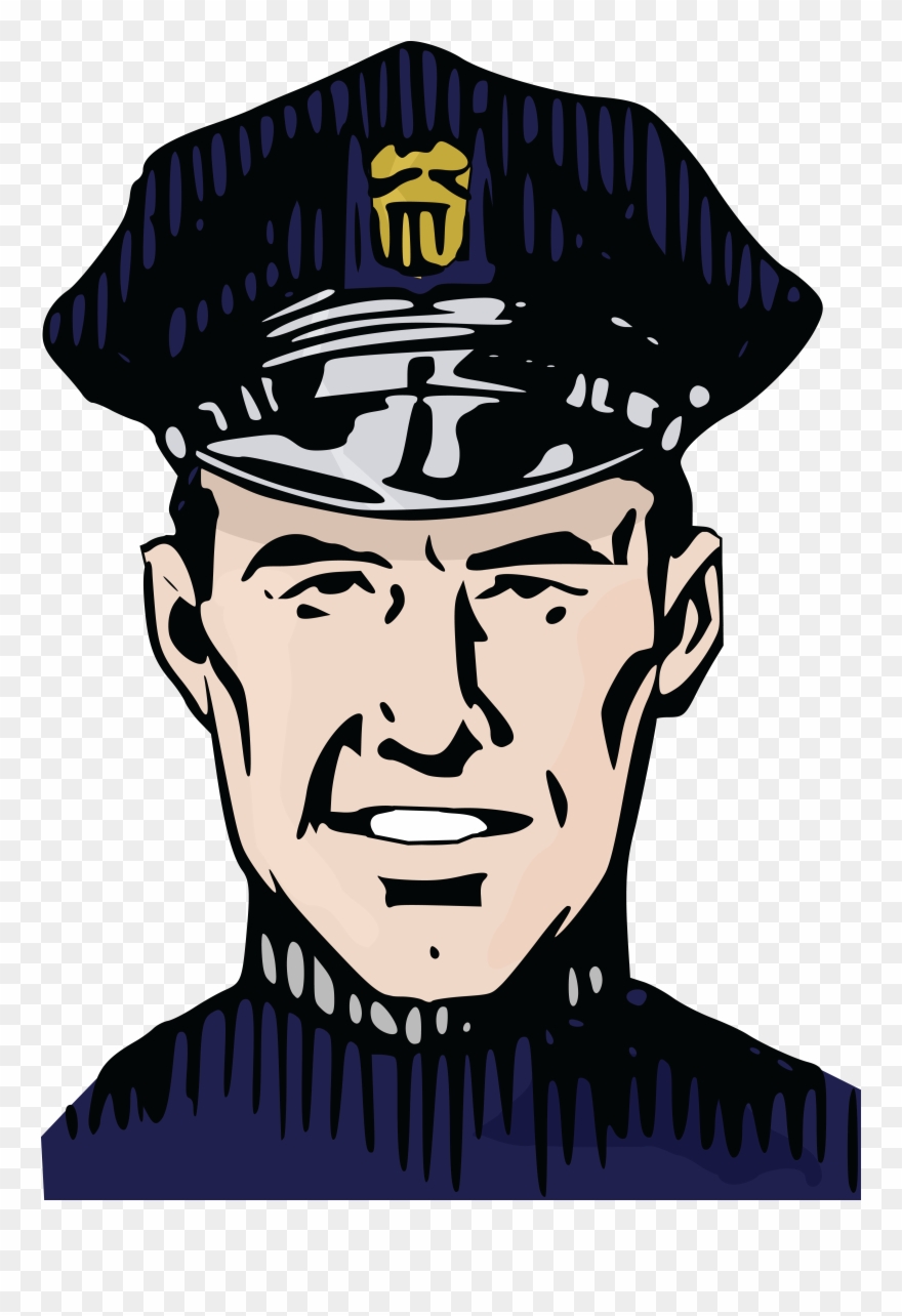 Big Image - Vintage Police Clip Art - Png Download