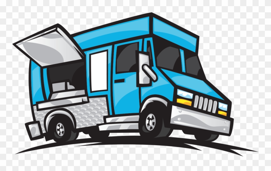 52d5486499d56cd406000970 Truck - Food Truck Clip Art Blue - Png Download