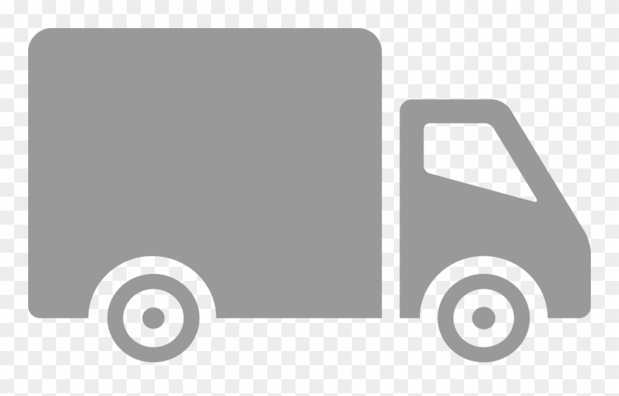 Grey Truck Icon Png Clipart