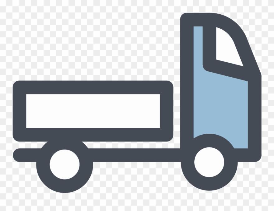 Waggon Icon Free Download Jpg Free - Delivery Goods Truck Png Clipart