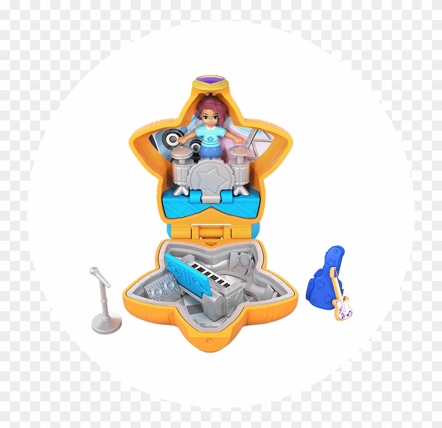 Clip Transparent Library Polly Pocket The Official - Polly Pocket Tiny Pocket Places - Png Download