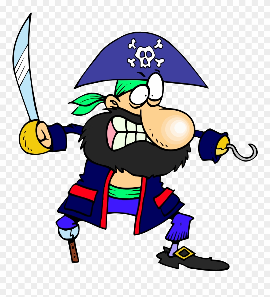 Pirate Clipart Transparent - Pirates For Children - Png Download