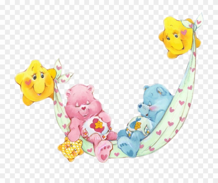 Carebears Carebear Disney Cute Babygirl Teddy Bear - Hugs And Tugs Sleeping Clipart