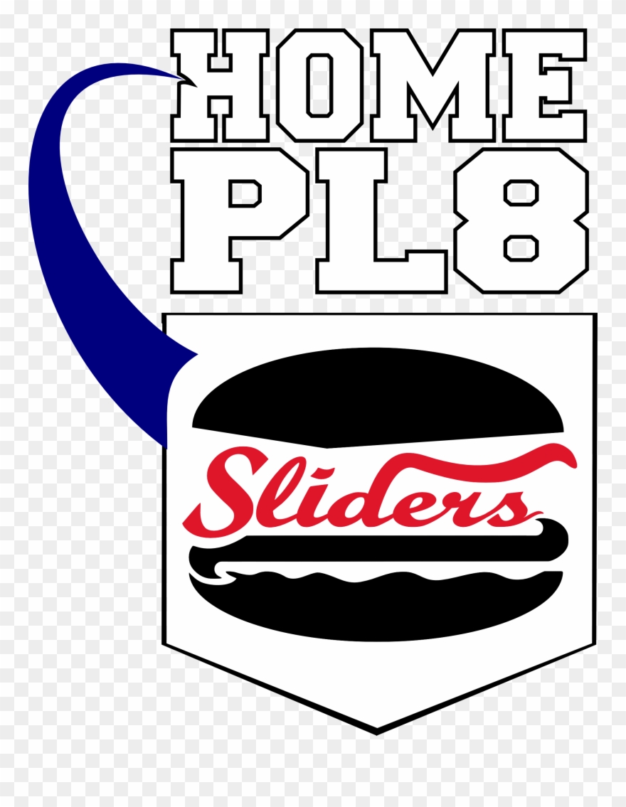 Home Plate Sliders Clipart