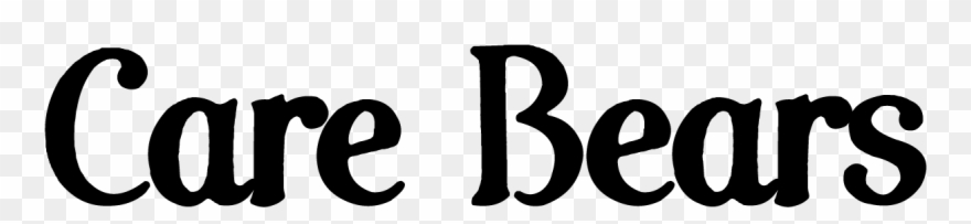 Care Bear Font Free Clipart