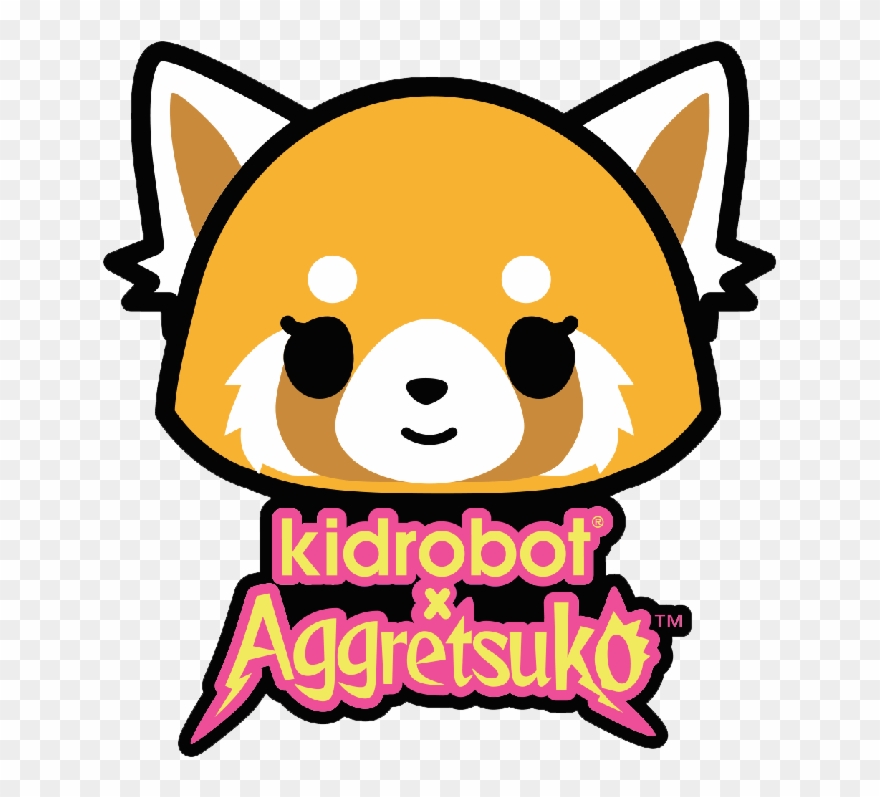 Aggretsuko - Aggretsuko Black And White Clipart