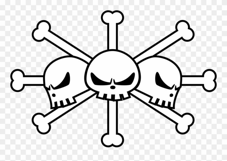 Pirate Flag At Getdrawings Clip Transparent Stock - Banderas De One Piece - Png Download