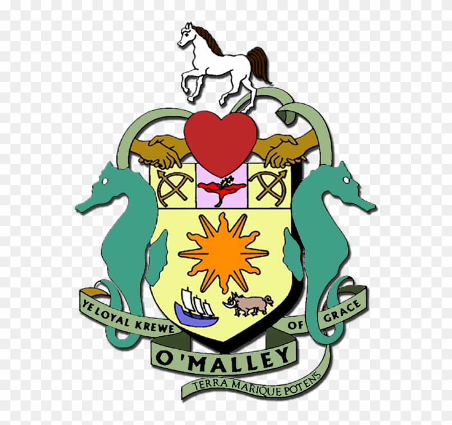 Ancient Pirate Symbols - Grace O Malley Flag Clipart