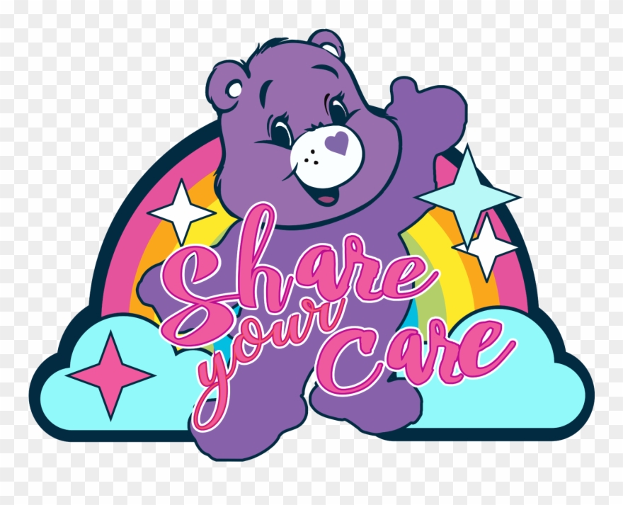 National Care Bears Share Your Care Day Patch Clipart