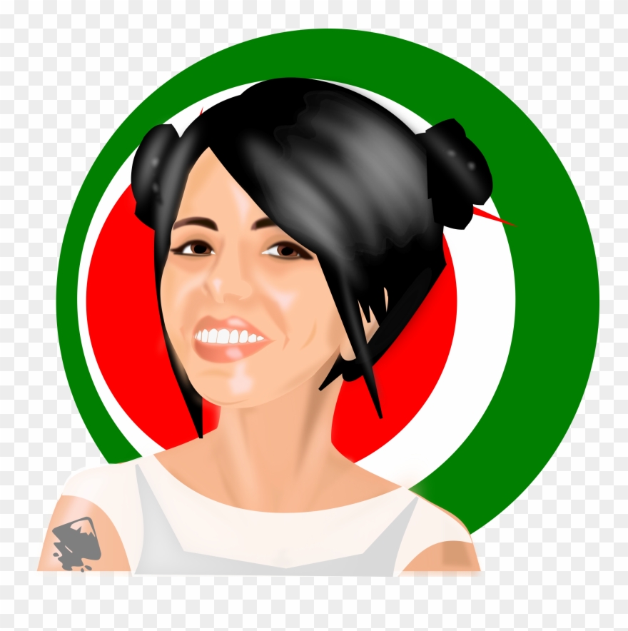 Big Image - Mexican Cartoons Girl Clipart