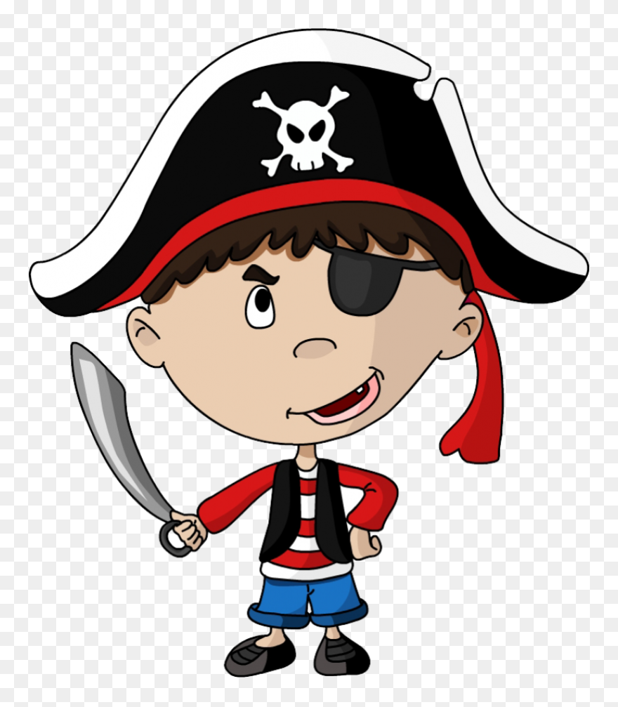 Пират Png - Pirate Kid Clipart