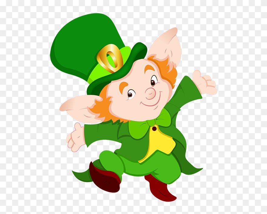 Floral Wreath - Saint Patrick's Day Clipart