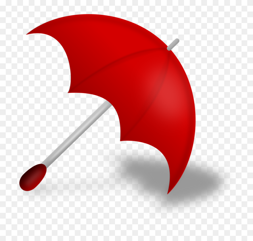 Umbrella Computer Icons Download Document Openoffice - Red Umbrella Clip Art - Png Download