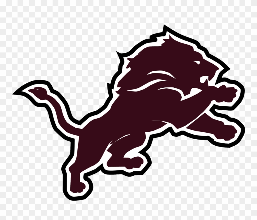Detroit Lions Black Logo Clipart