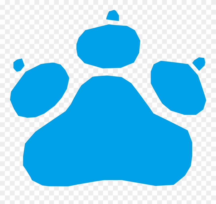 Pawprint Refixed By @lazur Urh, Nicholasjudy456's Clipart - Paws Clip Art - Png Download