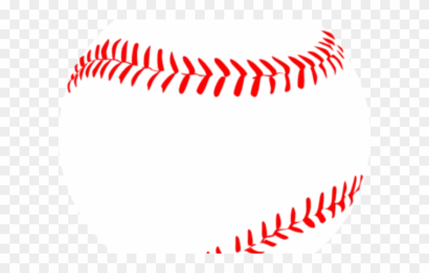 Baseball Clipart Lace - Bola De Beisbol Dibujo - Png Download