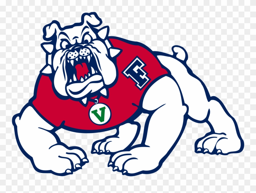 Stock Bulldog Baseball Clipart - Fresno State Bulldogs Logo - Png Download