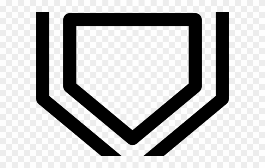 Baseball Clipart Plate - Png Download