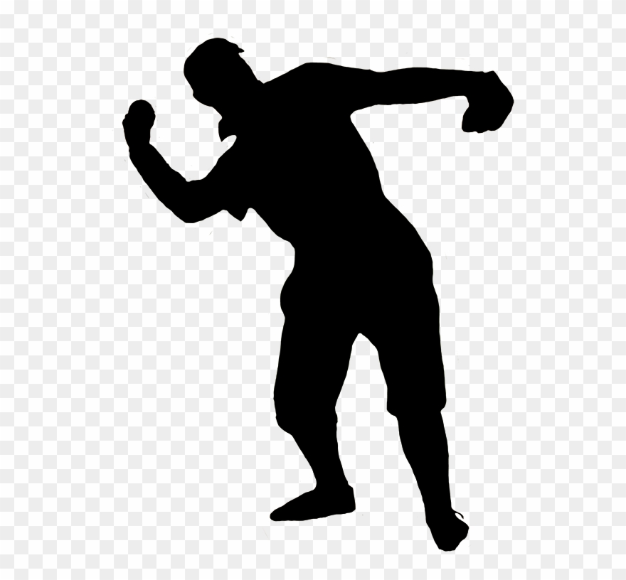 Baseball Clipart - Baseball Pitcher Silhouette Transparent - Png Download