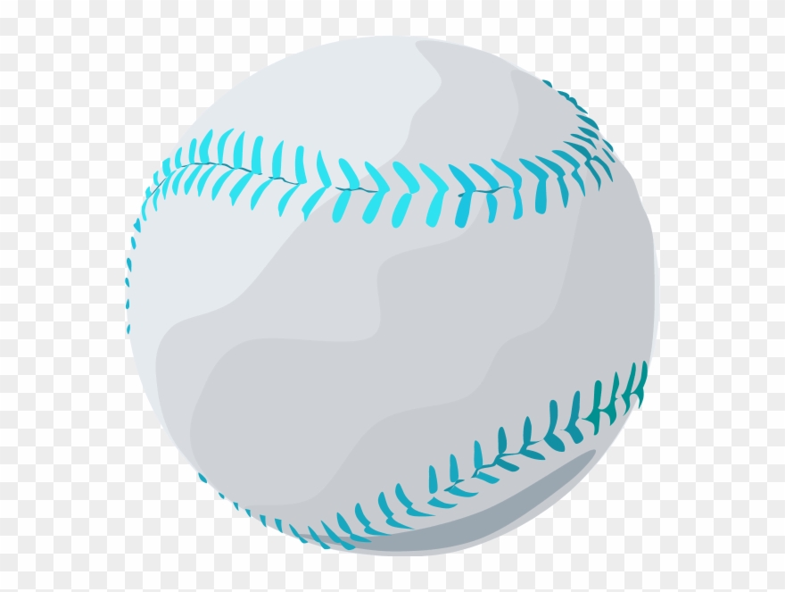 Baseball Swoosh Clipart - Black And White Softball Logo - Png Download