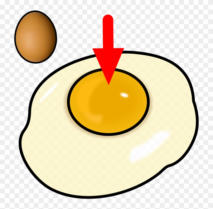 Egg Clipart Yolk - Clip Art Of Yolk - Png Download