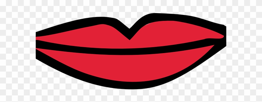 Girl Clipart Lip - Mouth Smile Clip Art - Png Download