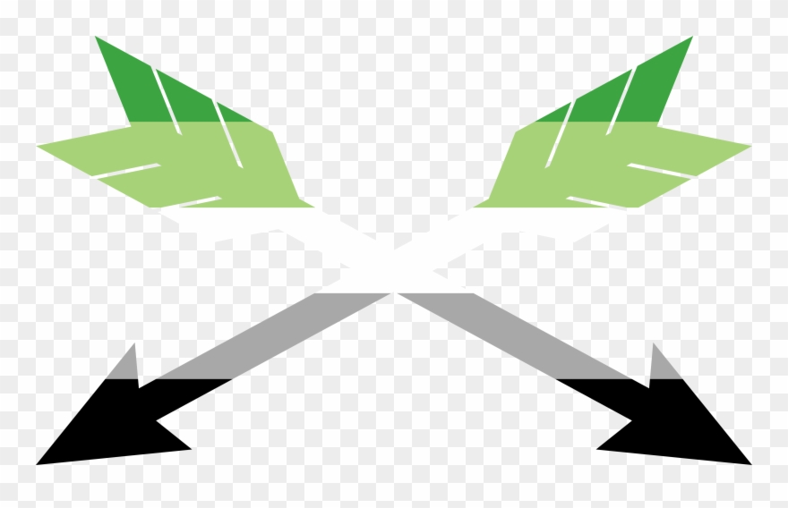 Graphic Transparent Stock Aromantic By Pride Flags - Flag Clipart