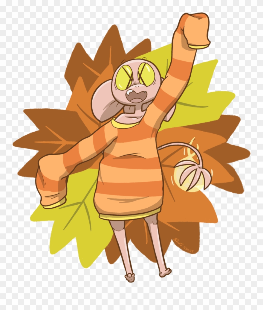 Honey, That Sweater Is Too Big Happy Fall Everyone - Portrait Clipart