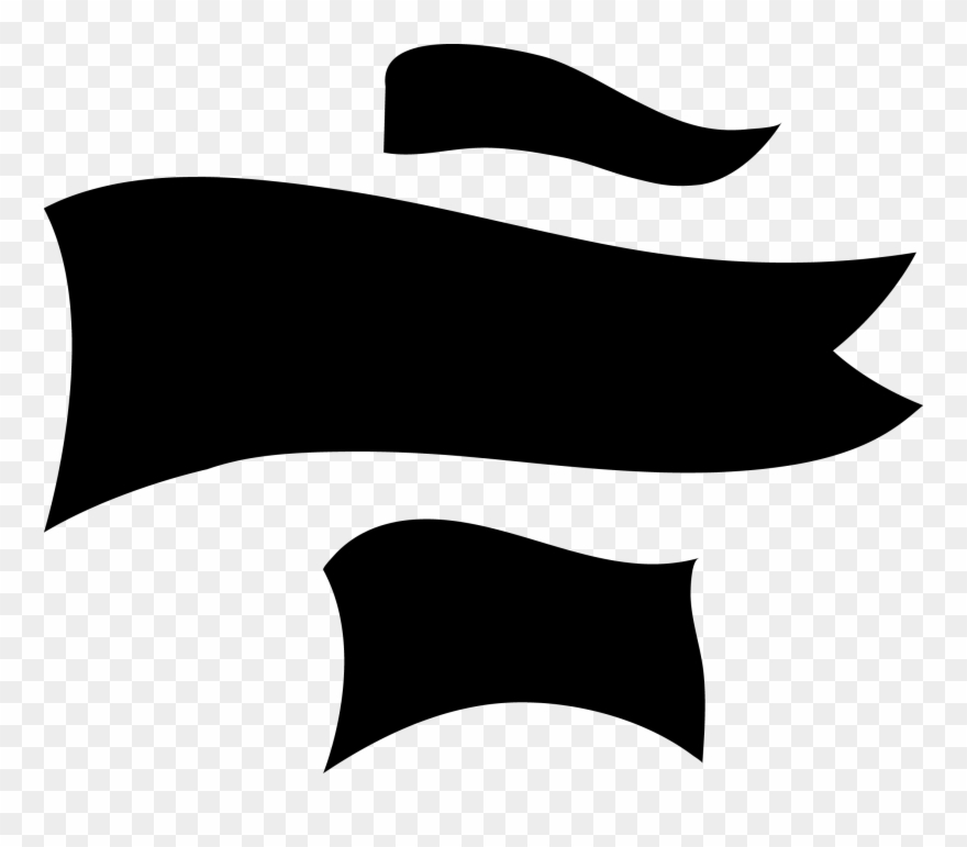 Flag Clipart Fair - Banderines Silueta Png Transparent Png