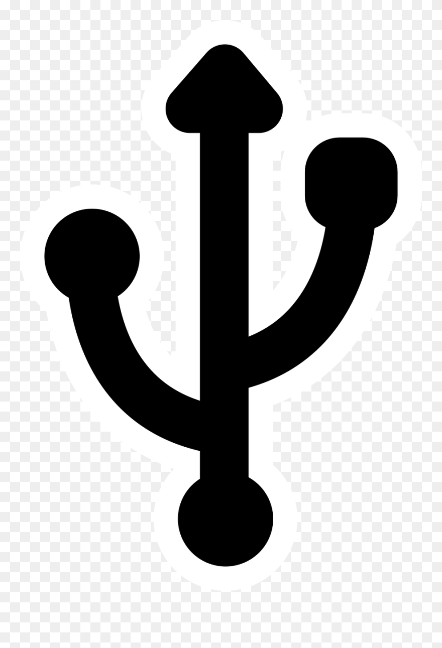 Primary Button Fewer Clipart Icon Png - Usb Port Logo Png Transparent Png