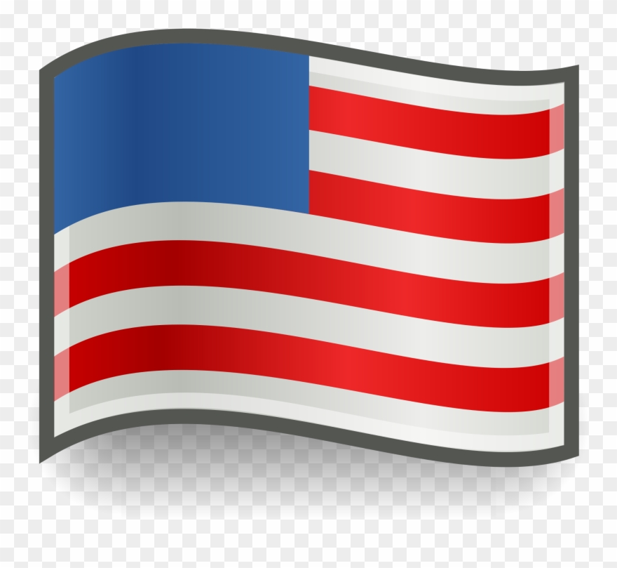 File Us Flag Icon Wikimedia Commons Fileus - Illustration Clipart