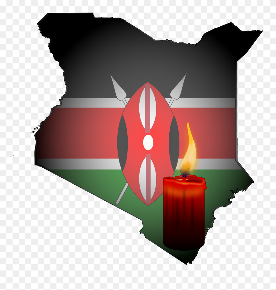 Flag Of Kenya National Flag Flag Of Botswana - Transparent Kenya Flag Png Clipart