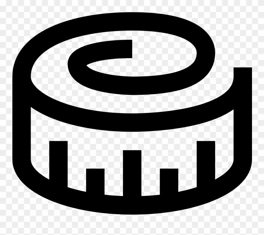 Size Chart - Size-chart - Tape Measure Icon Transparent Png Clipart