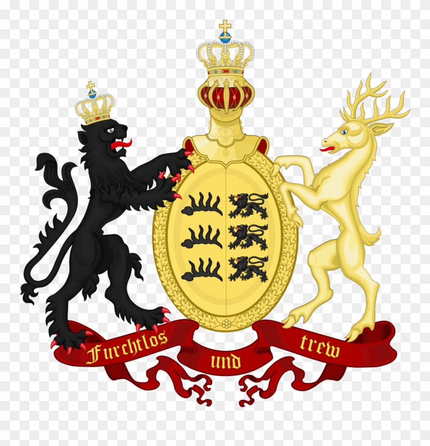 All About Royal Families In Filecoat Of - Kingdom Of Wurttemberg Coat Of Arms Clipart