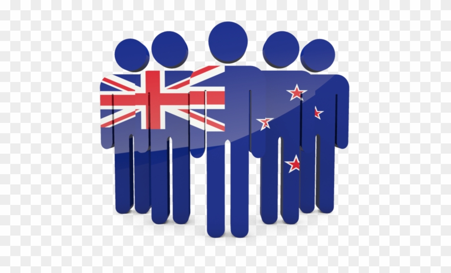 New Zealand Flag Png Transparent Images - New Zealand People Png Clipart