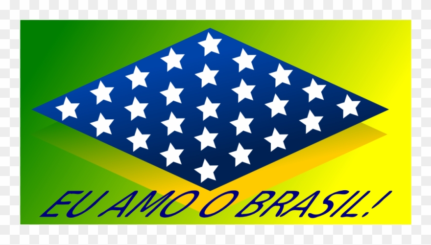 Us Flag Graphics - Brazil Clipart