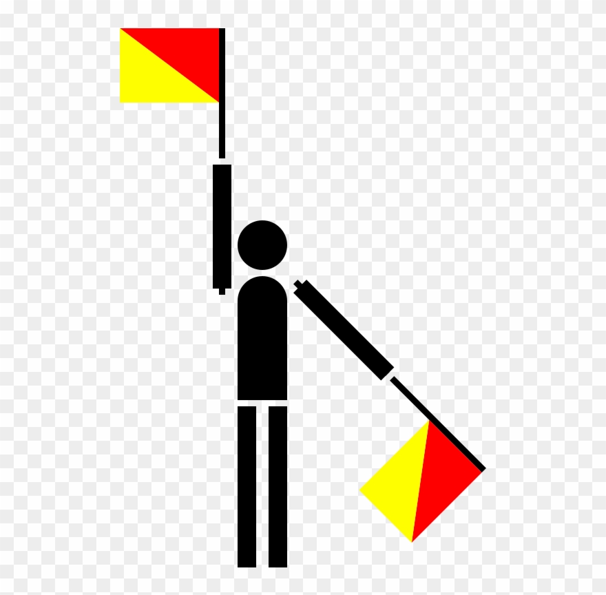 Flag Semaphore International Maritime Signal Flags - Semaphore Flags Clipart