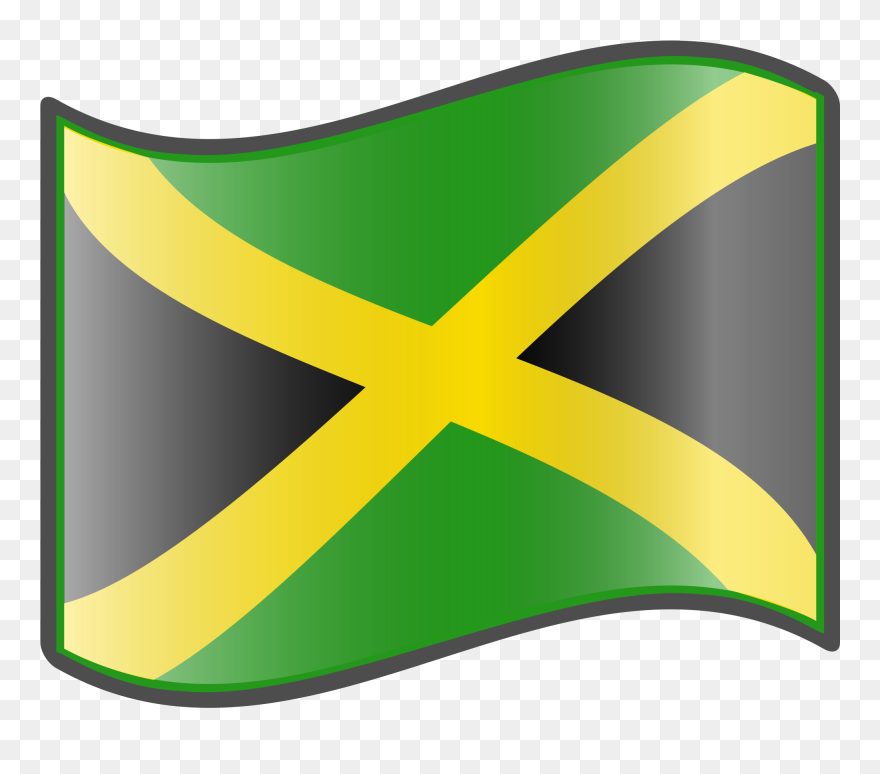 Svg Flags Emoji - Jamaica Flag Clipart