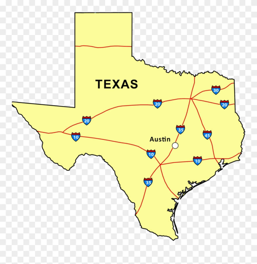 Audiovisual Services Provided To The Austin, Texas - Map Of Texas Clipart