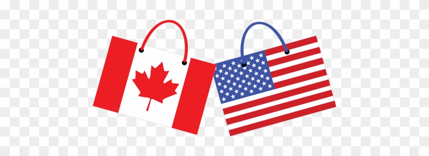 Our Canadian Duty Calculator Offers Cross Border Shoppers - Us Flag Clipart