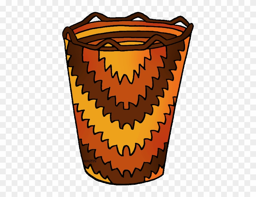 Pacific Northwest Basket - Clip Art - Png Download