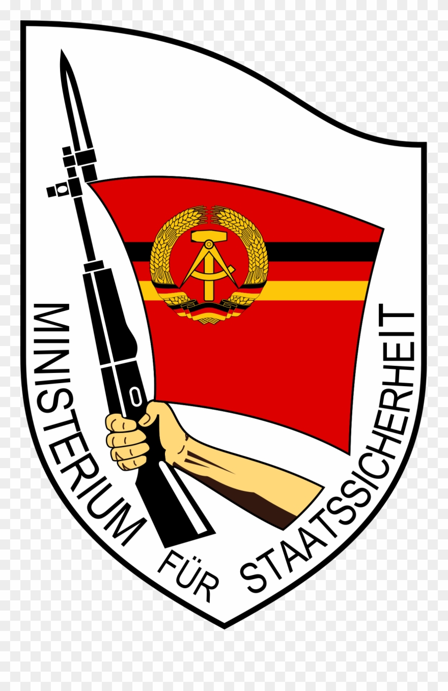 Stasi Logo Clipart East Germany Stasi Museum - Ministerium Für Staatssicherheit Logo - Png Download