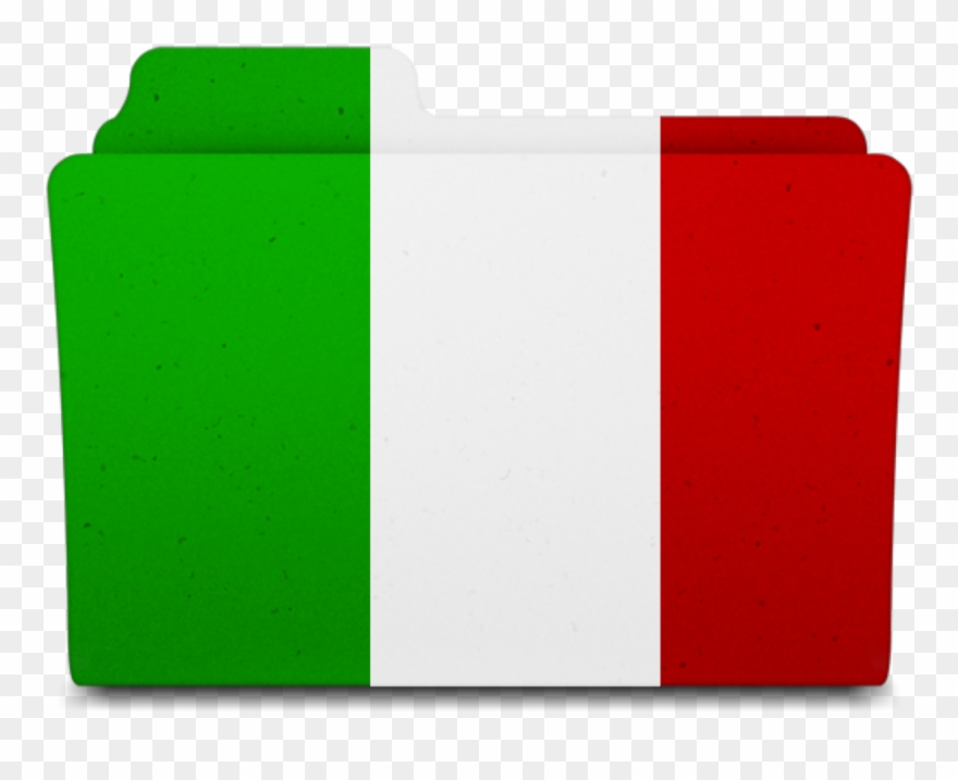 Tuscany Italy - Icon Folder Italian Flag Clipart