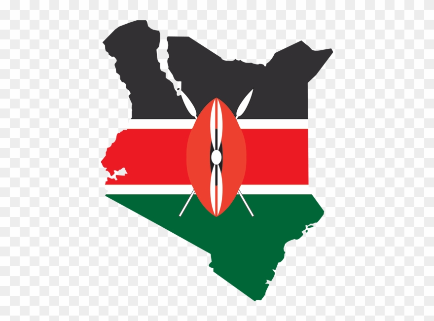 Kenya Kenya - Kenya Flag Clipart - Png Download