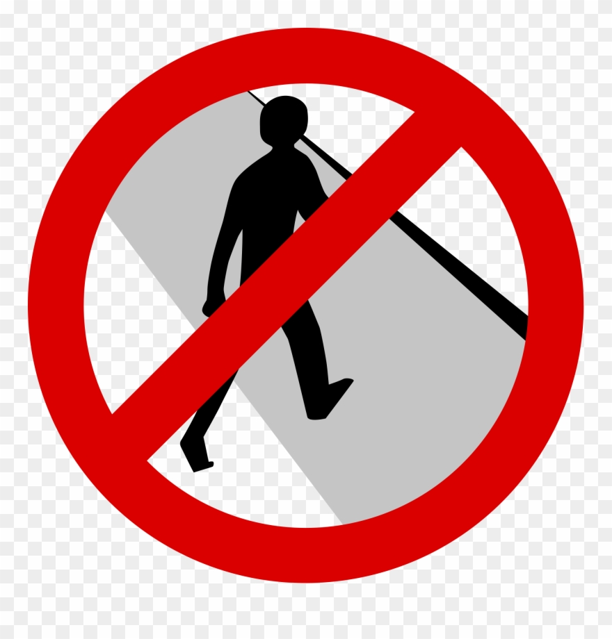 Guarding Your Boundaries - Dont Cross The Street Clipart