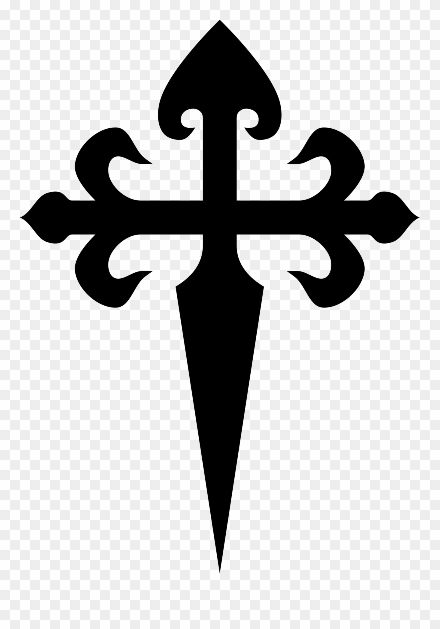 Big Image - Cross Gothic Vector Png Clipart