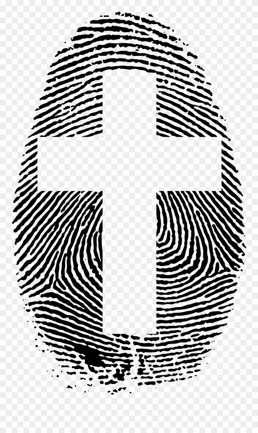 Big Image - Fingerprint Fibonacci Clipart