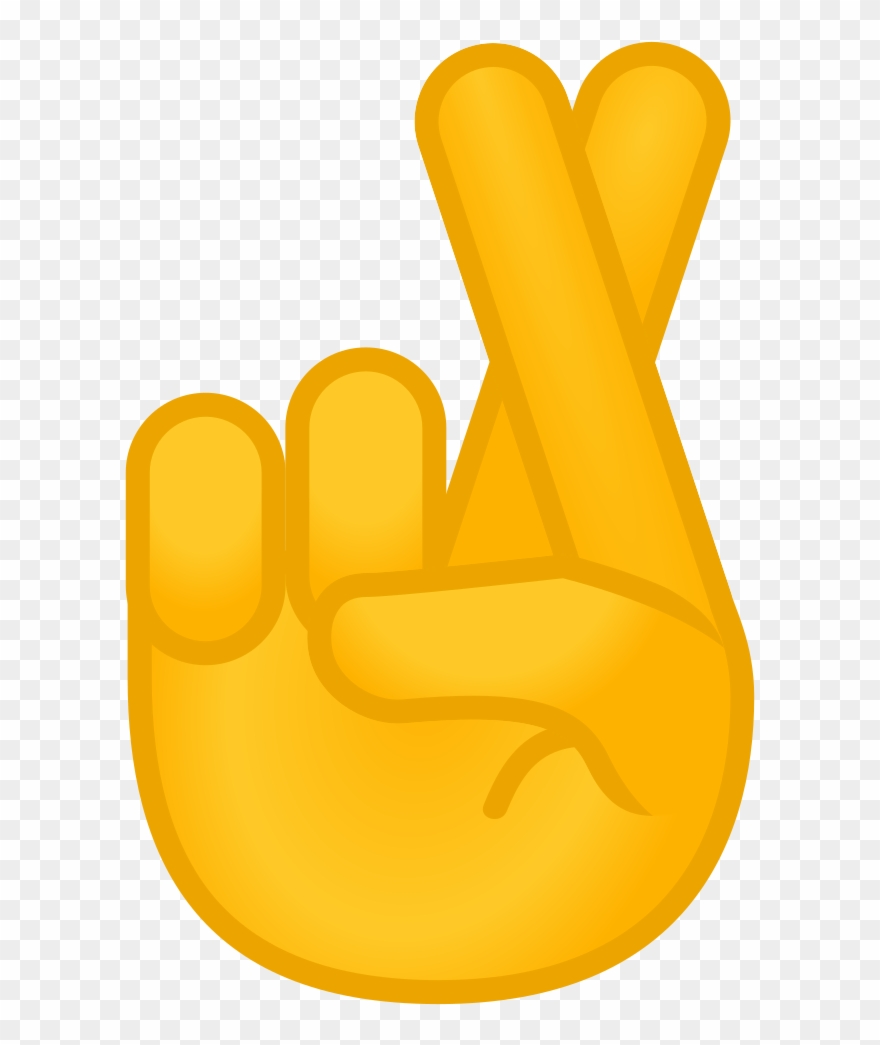 Download Svg Download Png - Emoji Dedos Cruzados Clipart