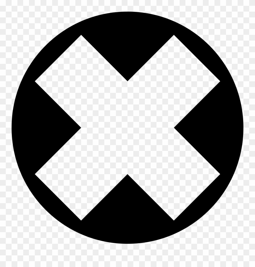 Big Image - White Cross On A Red Clipart