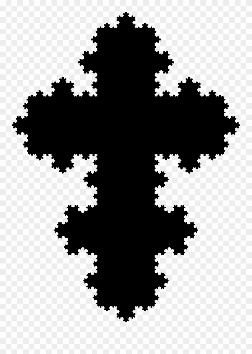 Video Fotolia Black And White - Koch Snowflake Clipart